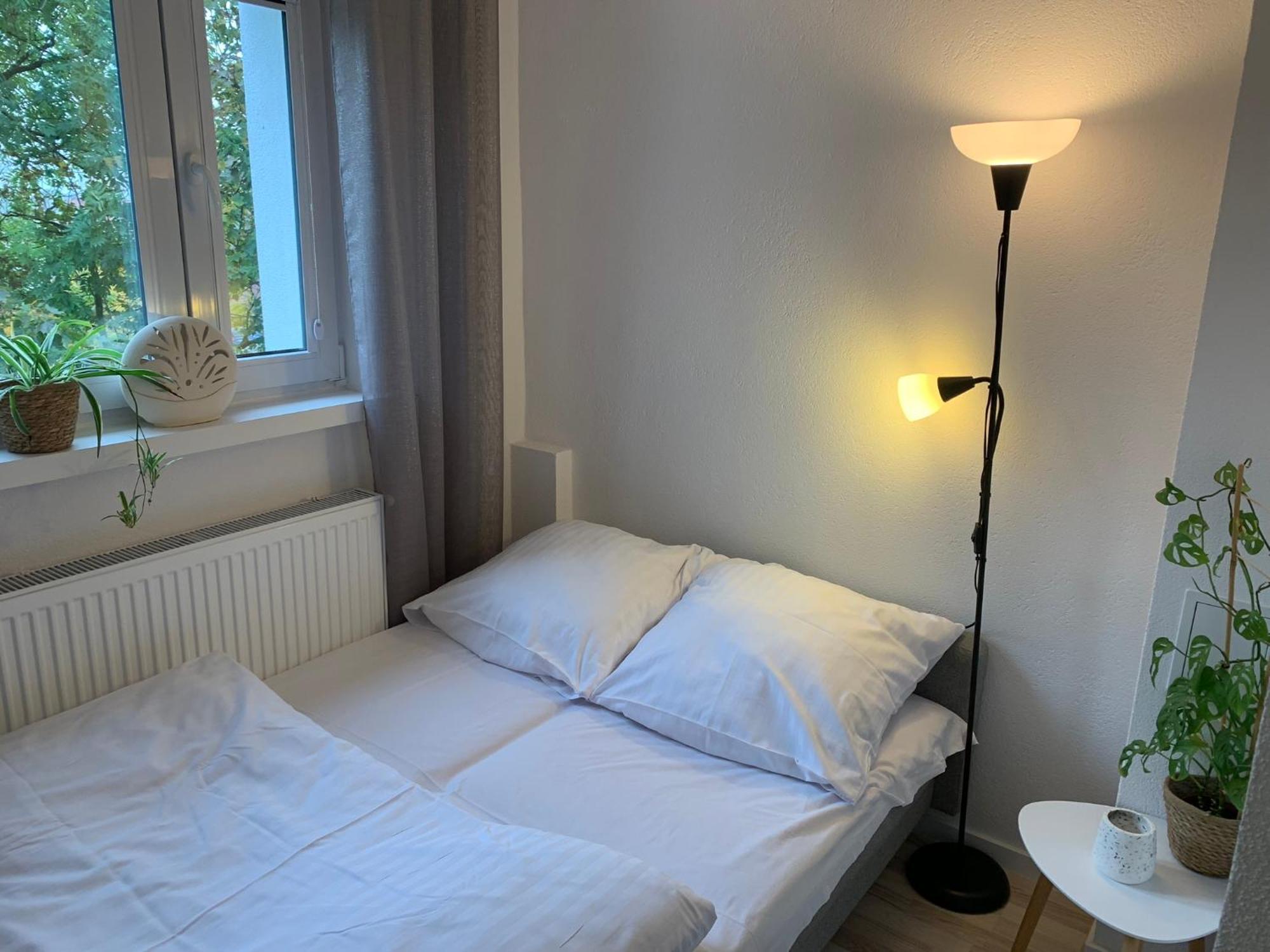 Widok Zamku O Poranku Lägenhet Malbork Exteriör bild